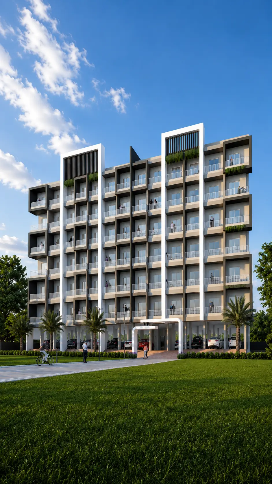 Silver Valley — exterior view of the residential building
